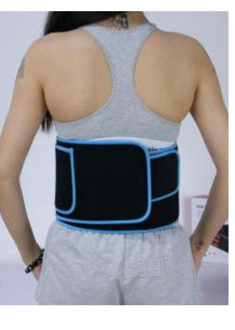 YD090 red light therapy belt worn on the lower back