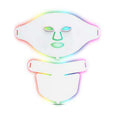 CS-001 LED facial silicone mask with neck piece