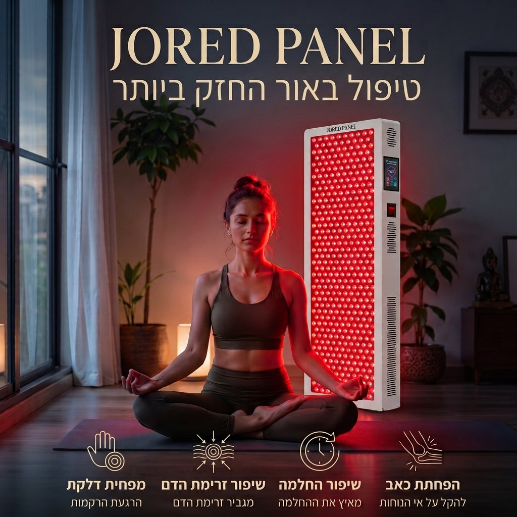 JoRed Panel red light therapy panel